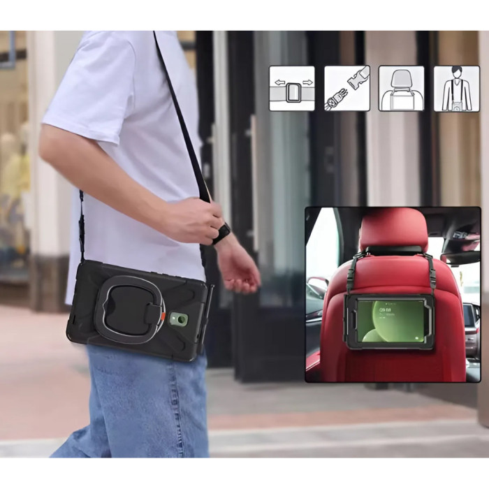 Чохол до планшета BeCover Heavy Duty Case With Stand Holder Samsung Galaxy Tab Active 5 SM-X306B 8