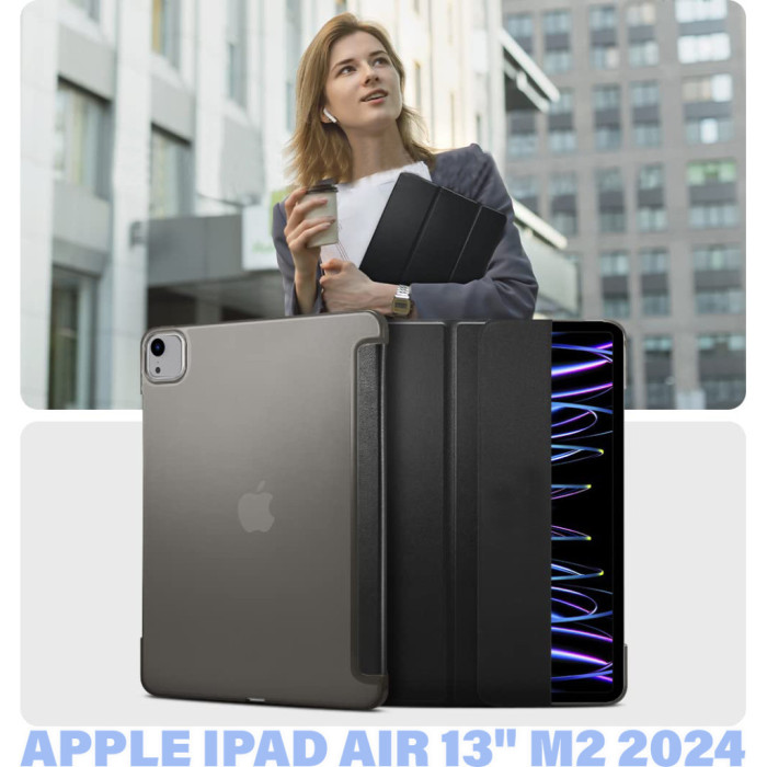Чохол до планшета BeCover Tri Fold Hard Apple iPad Air 13