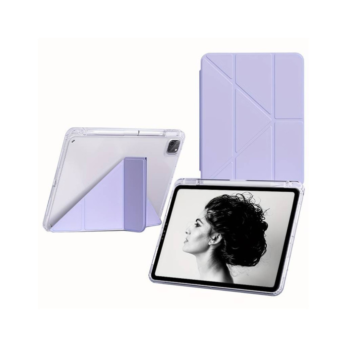 Чохол до планшета BeCover Ultra Slim Origami Transparent Apple iPad Pro 11