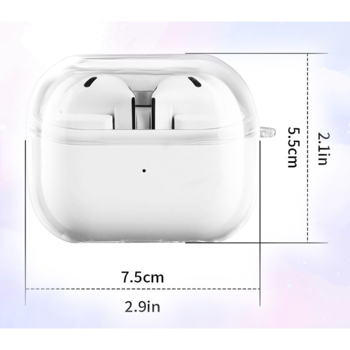 Чохол для навушників BeCover Soft TPU для Samsung Galaxy Buds 3 Pro Transparent (712007)