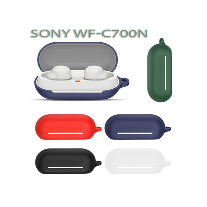 Чохол для навушників BeCover Silicon для Sony WF-C700N Black (712028)