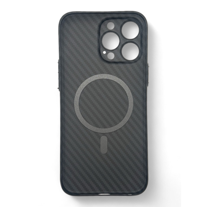 Чохол до мобільного телефона BeCover Carbonite Case MagSafe Apple iPhone 16 Pro Max Black (712069)