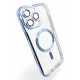 Чохол до мобільного телефона BeCover TPU Chrome Case (MagSafe) для Apple iPhone 16 Pro Sierra Blue (712082)
