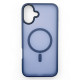 Чохол до мобільного телефона BeCover Metal Buttons Case (MagSafe) для Apple iPhone 16 Blue (712091)