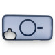 Чохол до мобільного телефона BeCover Metal Buttons Case (MagSafe) для Apple iPhone 16 Blue (712091)