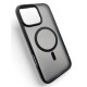 Чохол до мобільного телефона BeCover Metal Buttons Case (MagSafe) для Apple iPhone 16 Pro Max Black (712099)