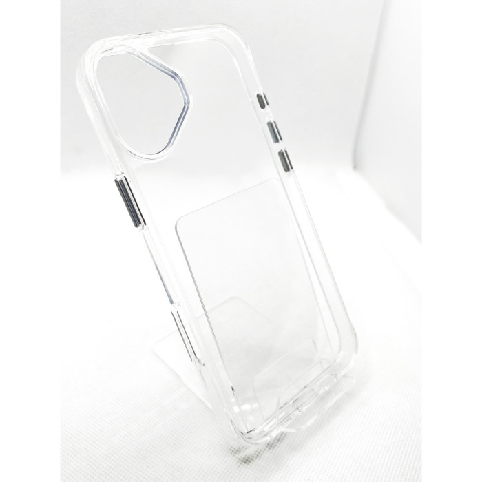 Чохол до мобільного телефона BeCover Space Case для Apple iPhone 16 Transparancy (712106)