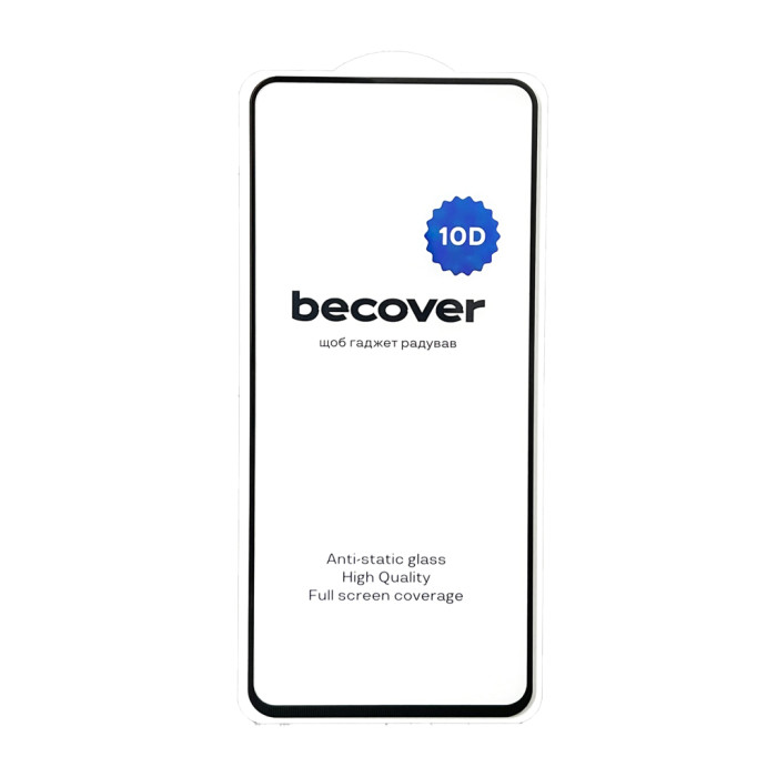 Скло захисне BeCover Oppo А60 4G / A3 / A3x / A40m 10D Black (712354)