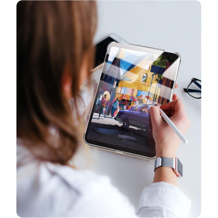 Чохол до планшета BeCover Tri Fold Hard Apple iPad Mini 7 2024 Light Blue (712453)