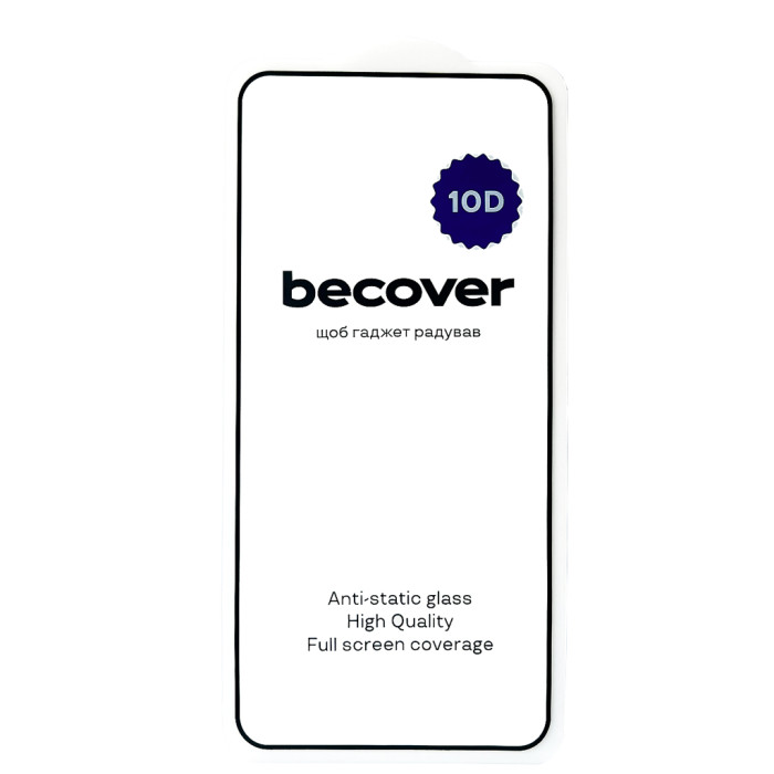 Скло захисне BeCover Samsung Galaxy S25 Plus SM-S936 10D Black (712722)