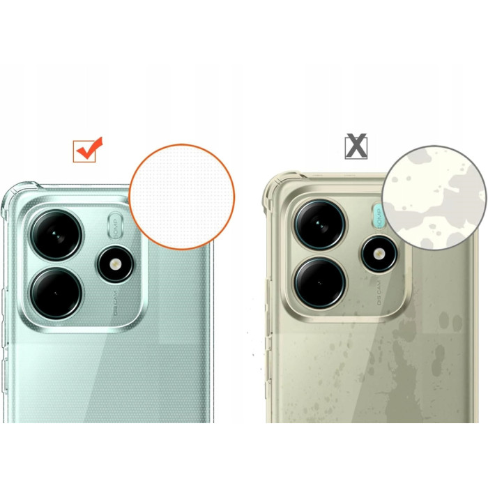 Чохол до мобільного телефона BeCover Anti-Shock Xiaomi Redmi Note 14 5G Clear (712786)