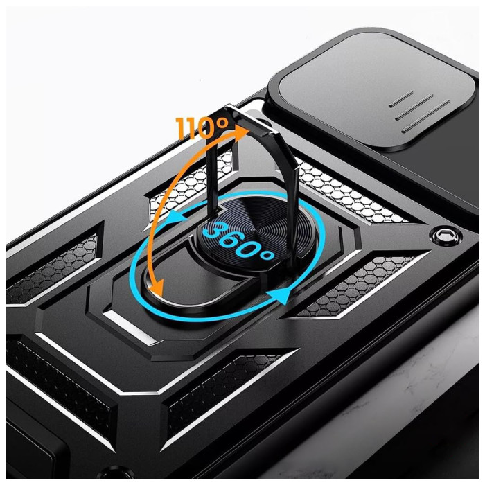 Чохол до мобільного телефона BeCover Military Xiaomi Redmi Note 14 5G Black (712867)