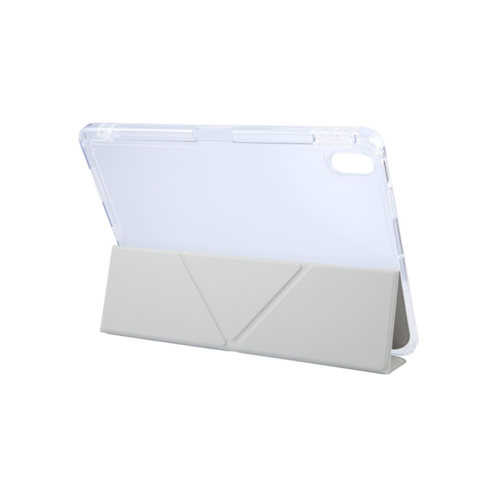 Чохол до планшета BeCover Ultra Slim Origami Transparent Apple iPad Mini 6 2021 Gray (712931)