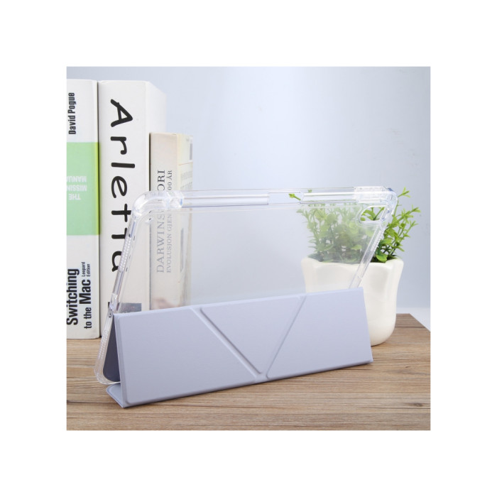 Чохол до планшета BeCover Ultra Slim Origami Transparent Apple iPad Mini 6 2021 Purple (712933)