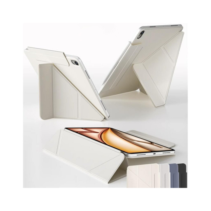 Чохол до планшета BeCover Ultra Slim Origami Magnetic Apple iPad Mini 7 2024 Beige (712948)