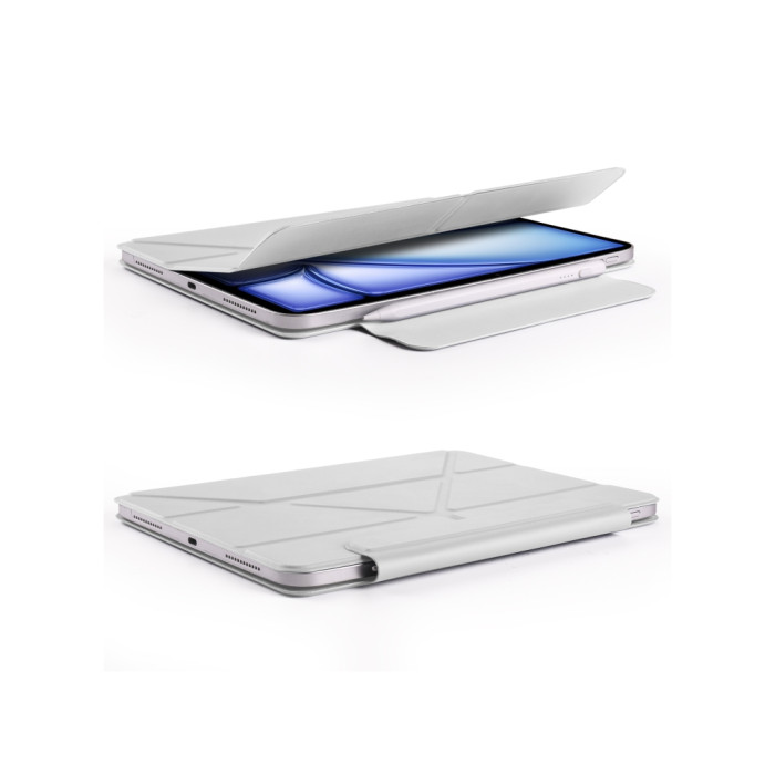 Чохол до планшета BeCover Ultra Slim Origami Magnetic Apple iPad Mini 7 2024 Gray (712949)