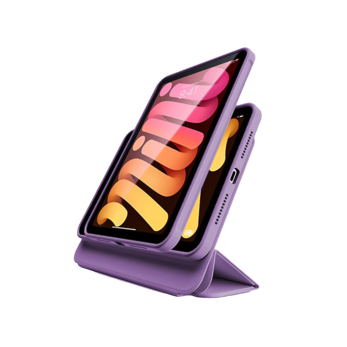Чохол до планшета BeCover Ultra Slim Origami Flex Apple iPad Mini 7 2024 Purple (712970)