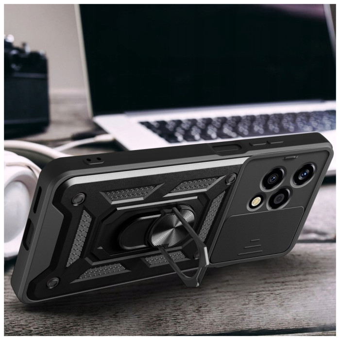 Чохол до мобільного телефона BeCover Military Honor 200 Lite Black (713044)