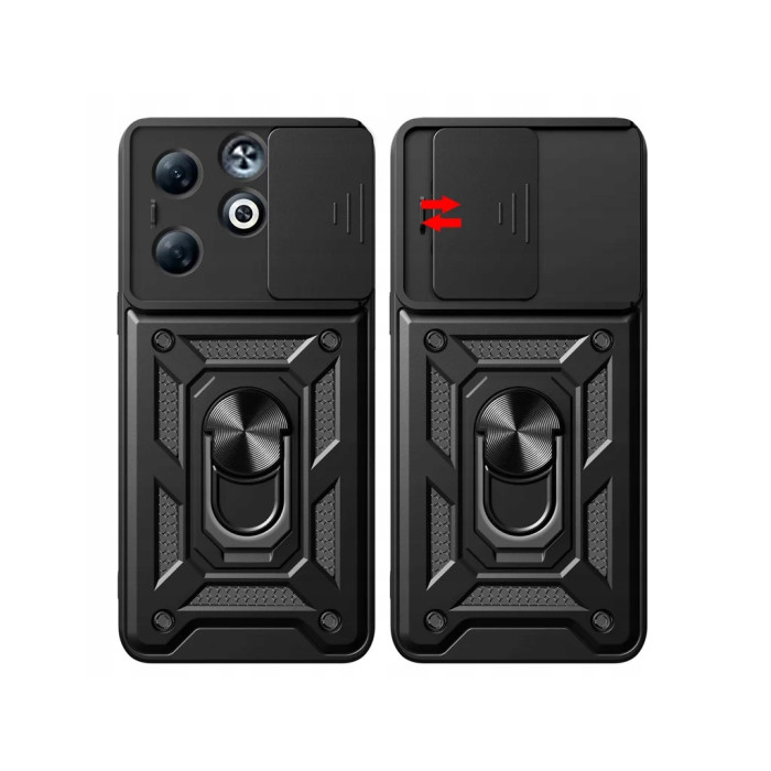 Чохол до мобільного телефона BeCover Military Infinix Smart 9 (X6532) Black (713049)