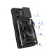 Чохол до мобільного телефона BeCover Military Infinix Smart 9 (X6532) Black (713049)