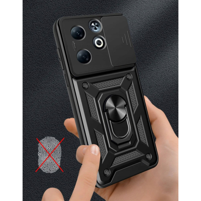 Чохол до мобільного телефона BeCover Military Infinix Smart 9 (X6532) Black (713049)