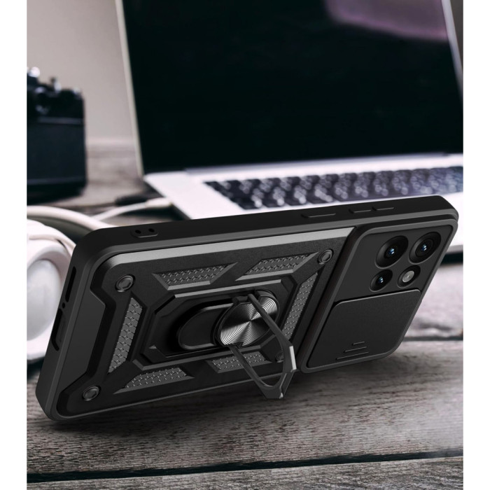 Чохол до мобільного телефона BeCover Military Motorola Edge 50 Black (713050)