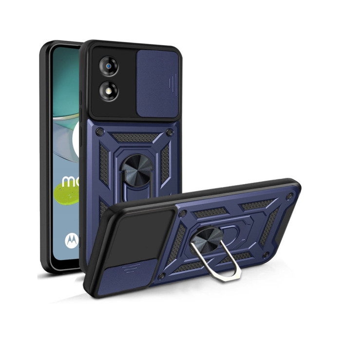 Чохол до мобільного телефона BeCover Military Motorola Moto E14 Blue (713053)