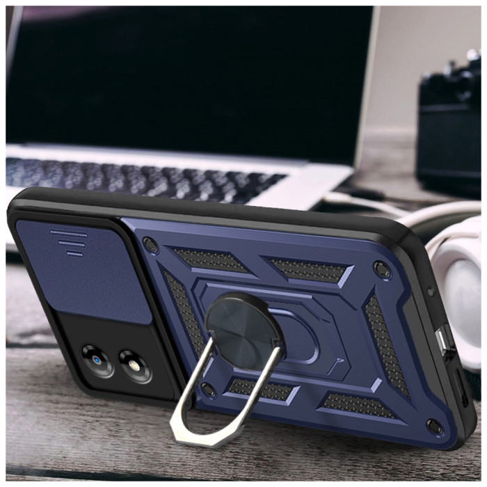 Чохол до мобільного телефона BeCover Military Motorola Moto E14 Blue (713053)