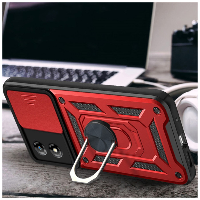 Чохол до мобільного телефона BeCover Military Motorola Moto E14 Red (713055)