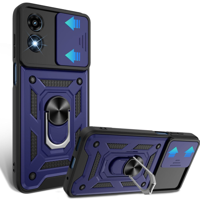 Чохол до мобільного телефона BeCover Military Motorola Moto G04/G04s Blue (713063)