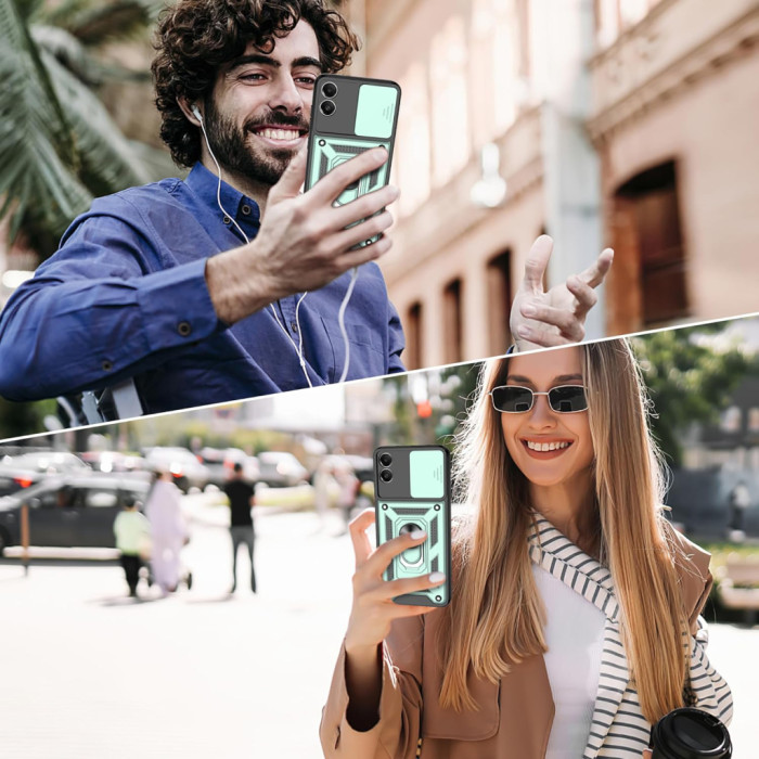 Чохол до мобільного телефона BeCover Military Motorola Moto G04/G04s Dark Green (713064)