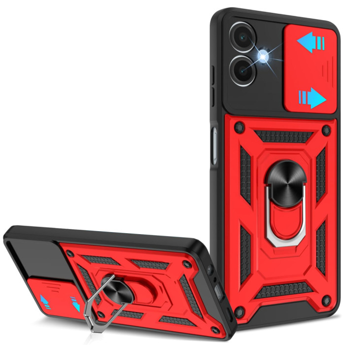 Чохол до мобільного телефона BeCover Military Samsung Galaxy A06 SM-A065 Red (713068)