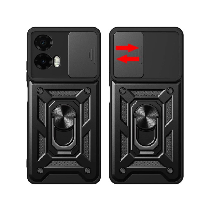 Чохол до мобільного телефона BeCover Military Motorola Moto G35 Black (713089)