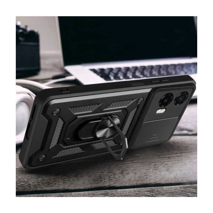 Чохол до мобільного телефона BeCover Military Motorola Moto G35 Black (713089)