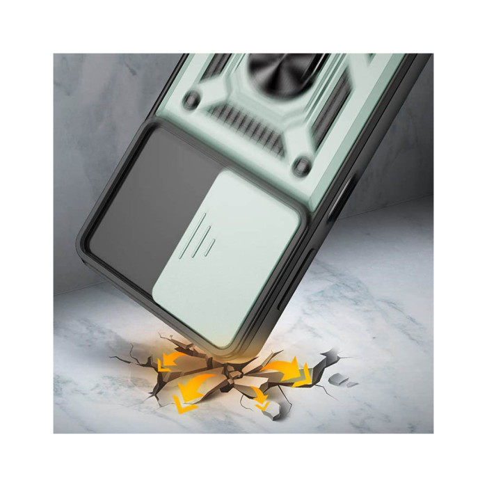 Чохол до мобільного телефона BeCover Military Motorola Moto G35 Dark Green (713091)