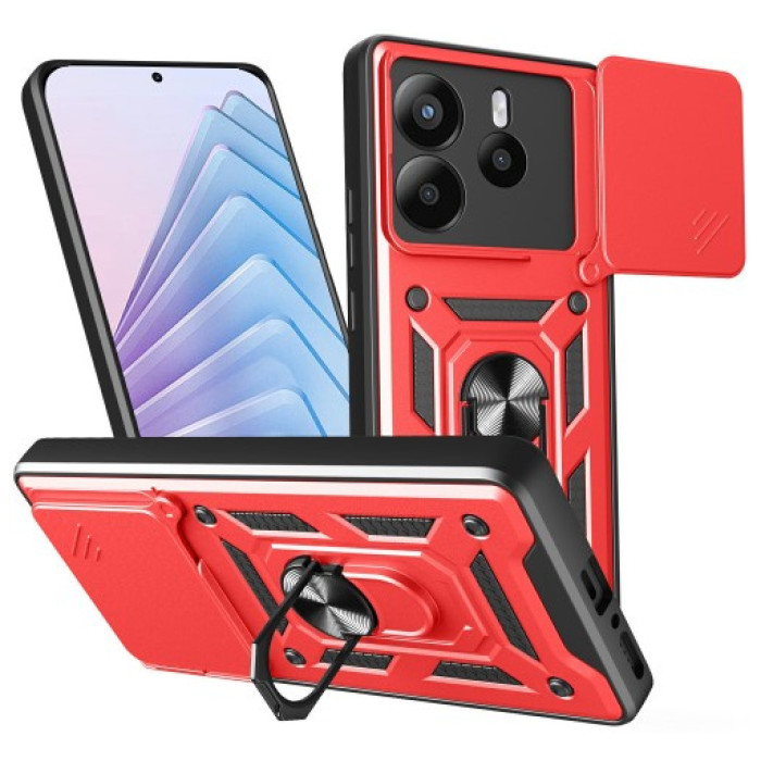 Чохол до мобільного телефона BeCover Military Xiaomi Redmi Note 14 5G Red (713094)