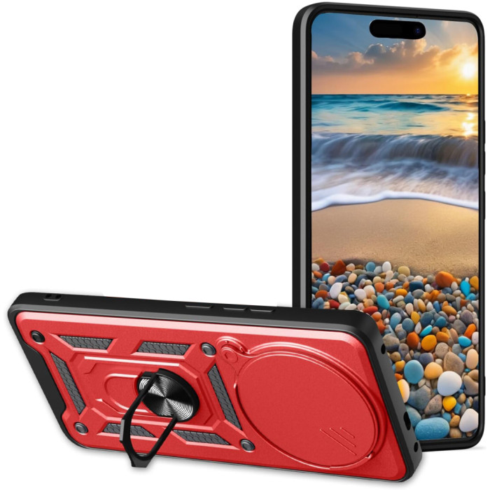 Чохол до мобільного телефона BeCover Military Xiaomi Redmi Note 14 Pro 5G Red (713096)