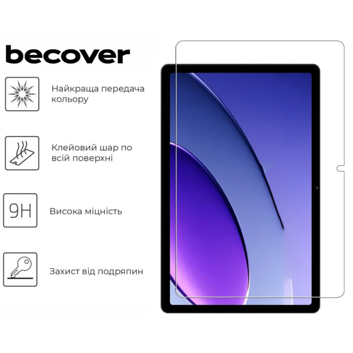 Скло захисне BeCover Tecno MegaPad 10 (T1001) 10.1