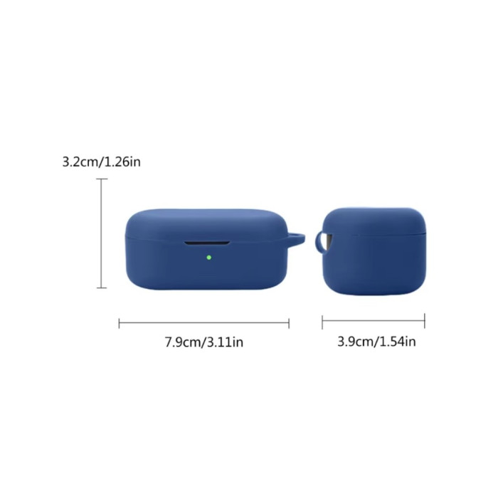Чохол для навушників BeCover Silicon для OPPO Enco Buds 2 Pro Deep Blue (713224)