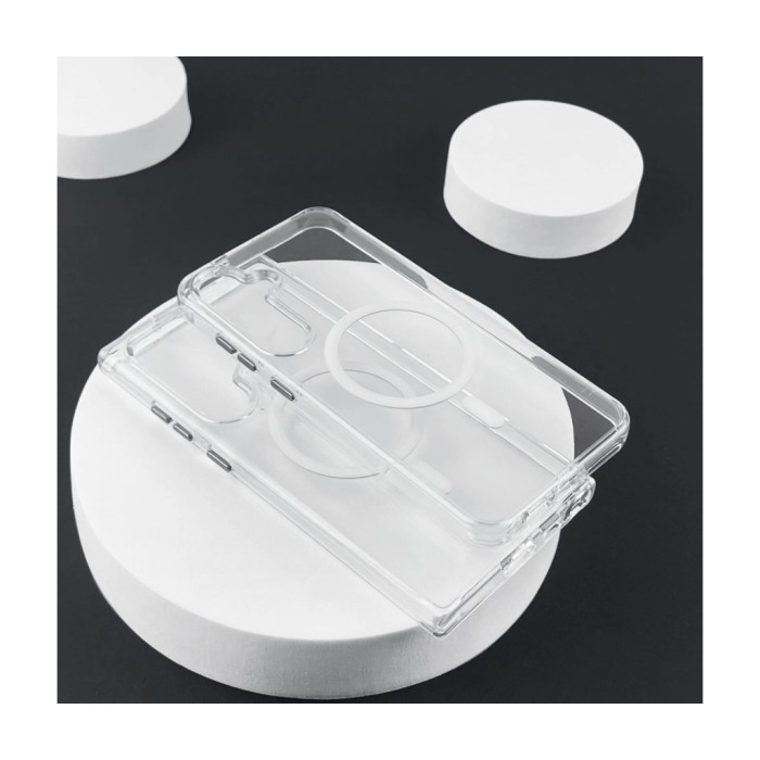 Чохол до мобільного телефона BeCover ClearShell (MagSafe) Samsung Galaxy S25 Plus SM-S936 Transparancy (713399)