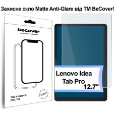 Скло захисне BeCover Matte Anti-Glare Lenovo Idea Tab Pro 12.7