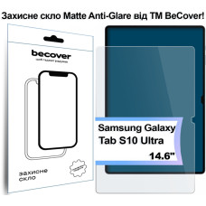 Скло захисне BeCover Matte Anti-Glare Samsung Galaxy Tab S10 Ultra (SM-X920/SM-X926) 14.6