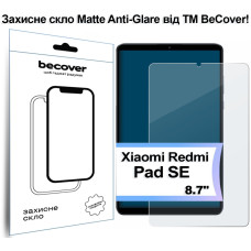 Скло захисне BeCover Matte Anti-Glare Xiaomi Redmi Pad SE 8.7
