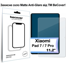 Скло захисне BeCover Matte Anti-Glare Xiaomi Pad 7 / 7 Pro 11.2