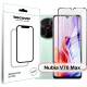 Скло захисне BeCover Nubia V70 Max Black (713456)