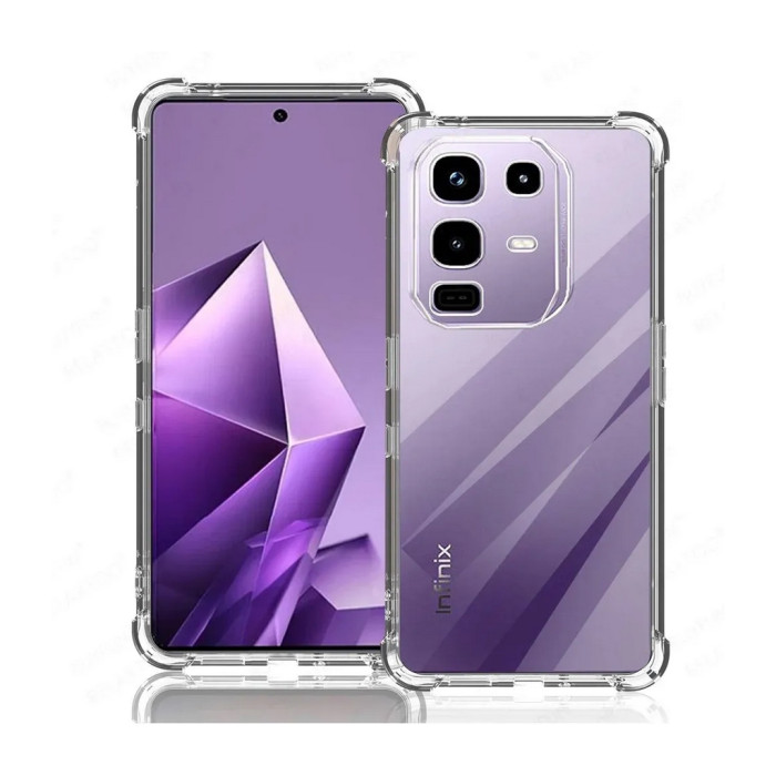 Чохол до мобільного телефона BeCover Anti-Shock Infinix Note 50 Pro Plus Clear (713497)