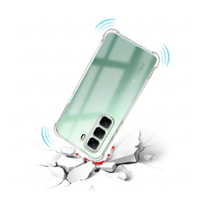 Чохол до мобільного телефона BeCover Anti-Shock Infinix Hot 50 Pro Plus 4G Clear (713498)