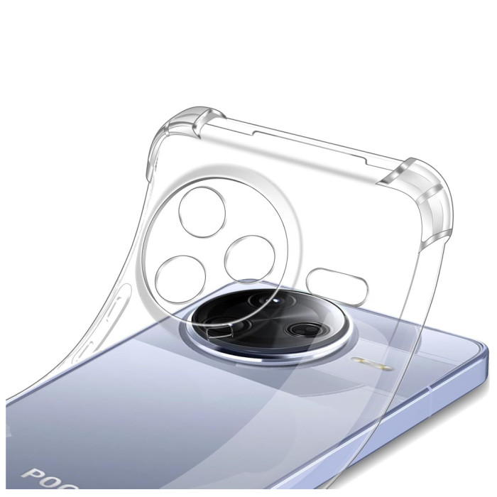 Чохол до мобільного телефона BeCover Anti-Shock Poco F7 Pro Clear (713499)