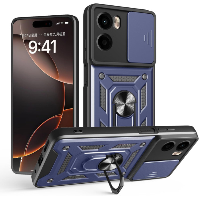 Чохол до мобільного телефона BeCover Military Motorola Moto G05 / E15 Blue (713528)