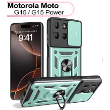 Чохол до мобільного телефона BeCover Military Motorola Moto G15 / G15 Power Dark Green (713532)